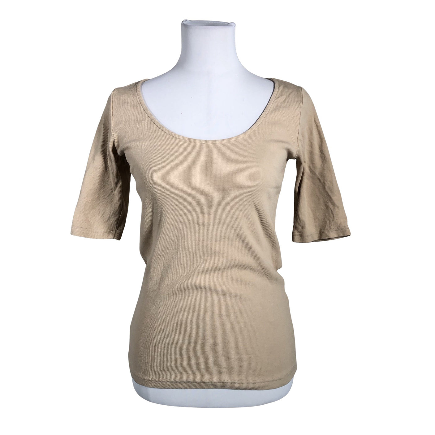 Unisex Samsoe&Samsoe - Trikotaažist pluus, suurus 38 - Beige (1)