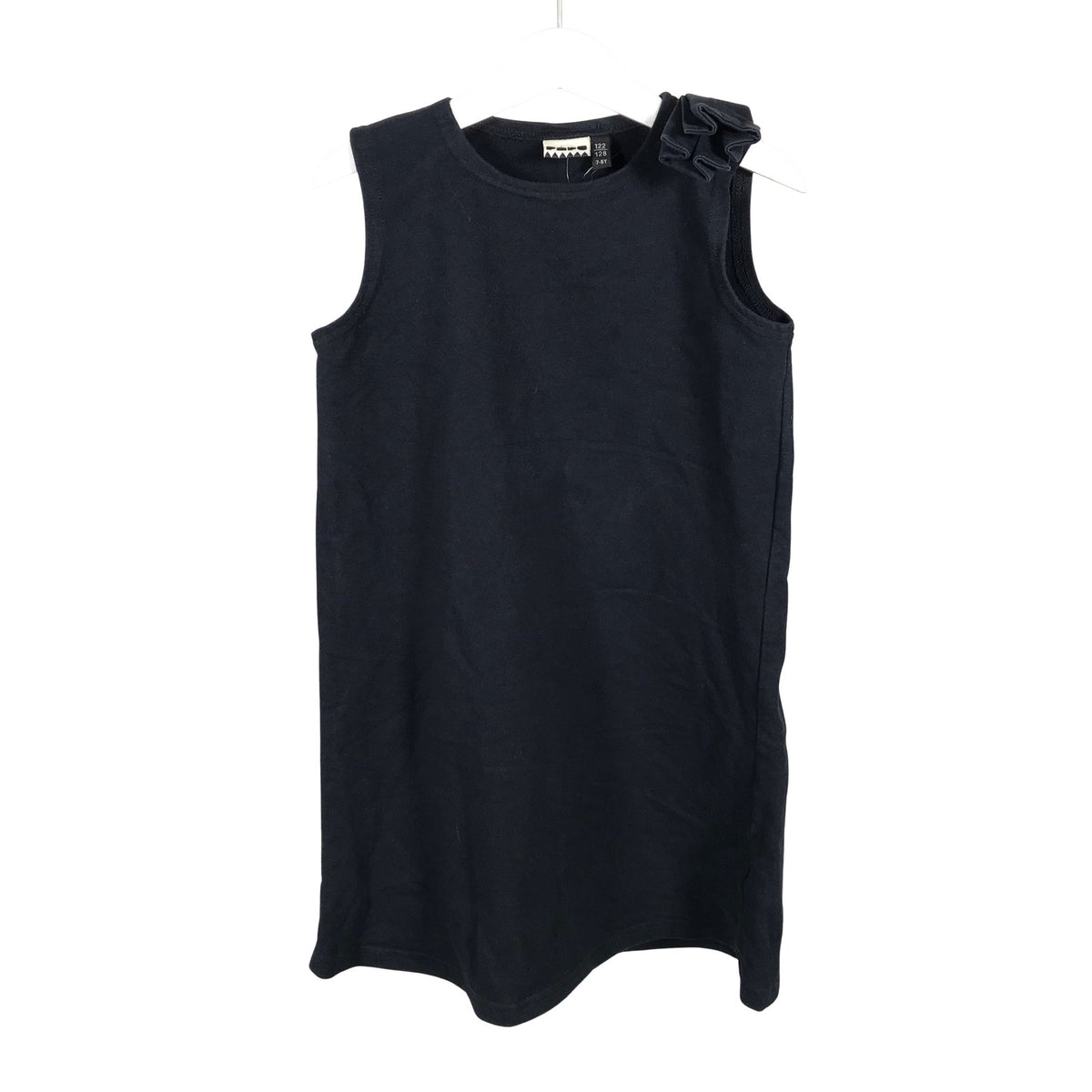 Unisex Papu - Trikotaažist kleit, suurus 122 - 128 - Must (1)
