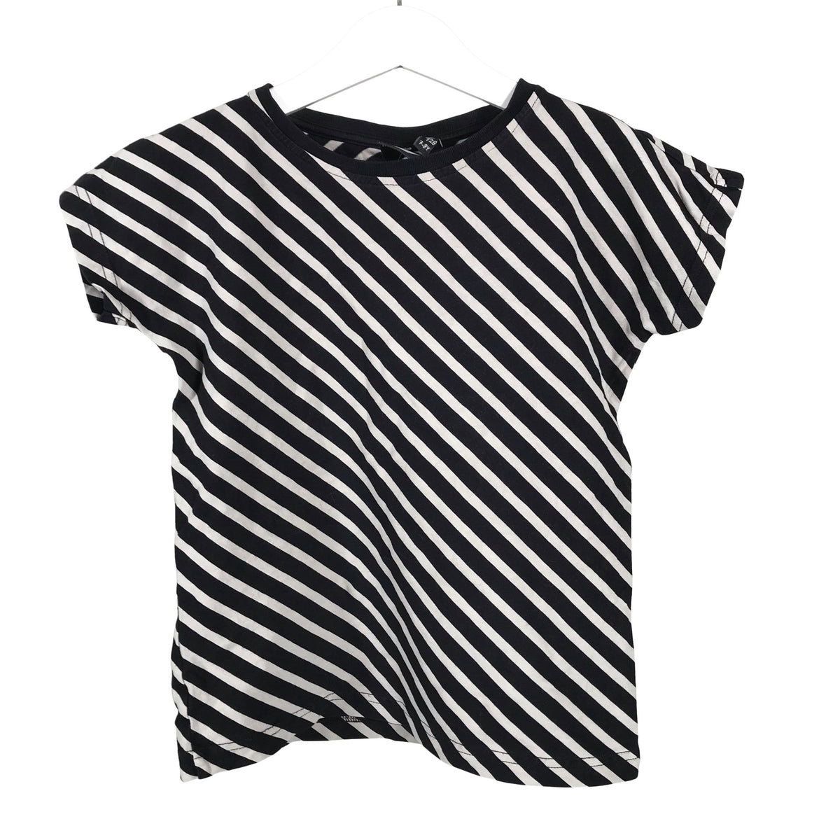 Unisex Papu - T-särk, suurus 122 - 128 - Must (1)