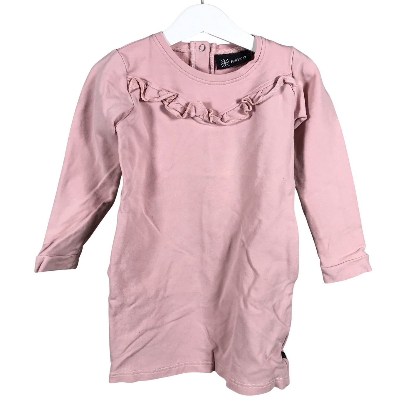 Unisex Kaiko - Dressikangast kleit, suurus 110 - 116 - Heleroosa (1)