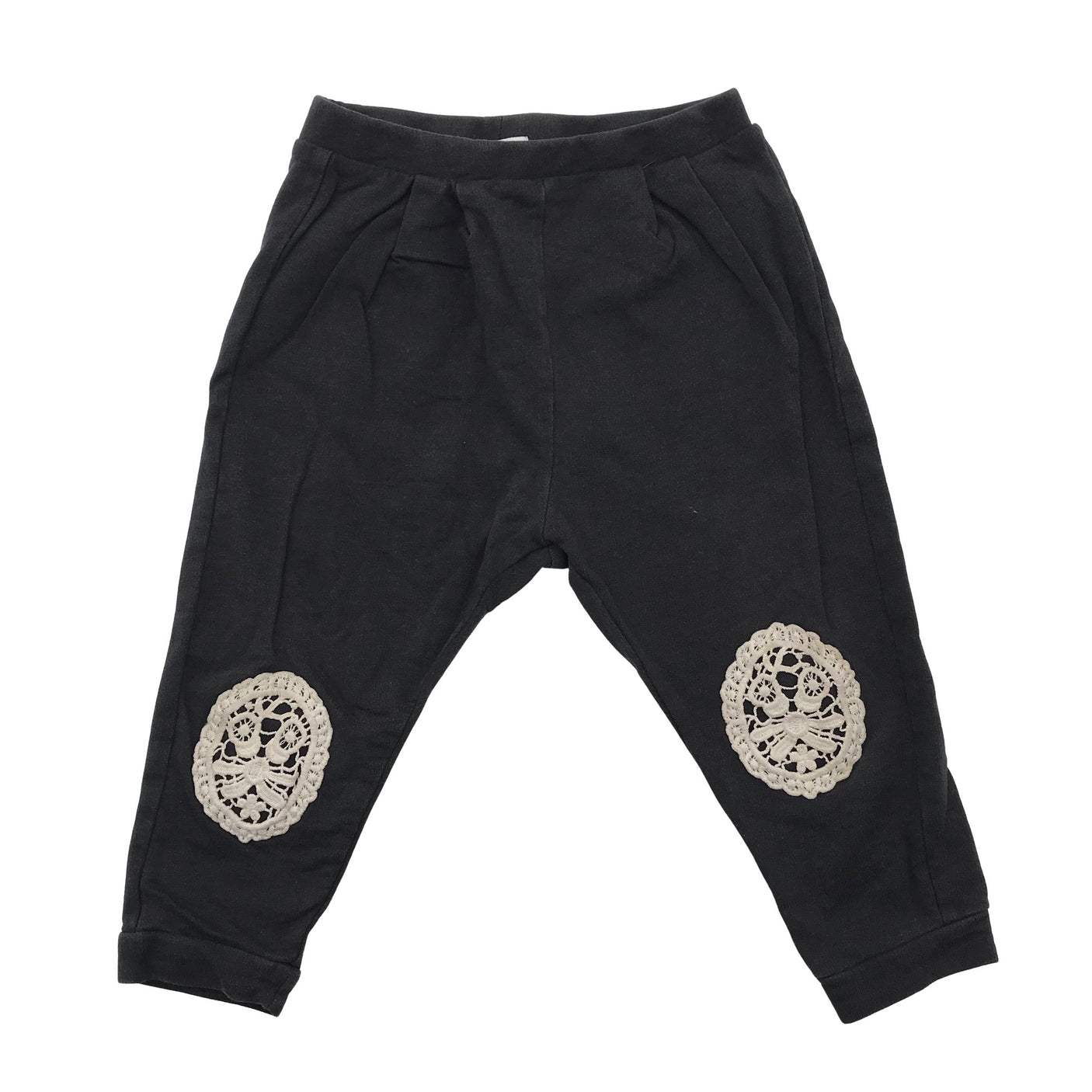 Unisex Newbie - Dressikangast püksid, suurus 68 - 74 - Hall (1)