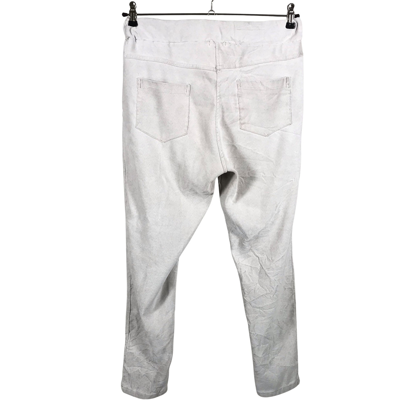 Unisex Perfect Jeans - Mittevenivad püksid, suurus 38 - Hall (2)