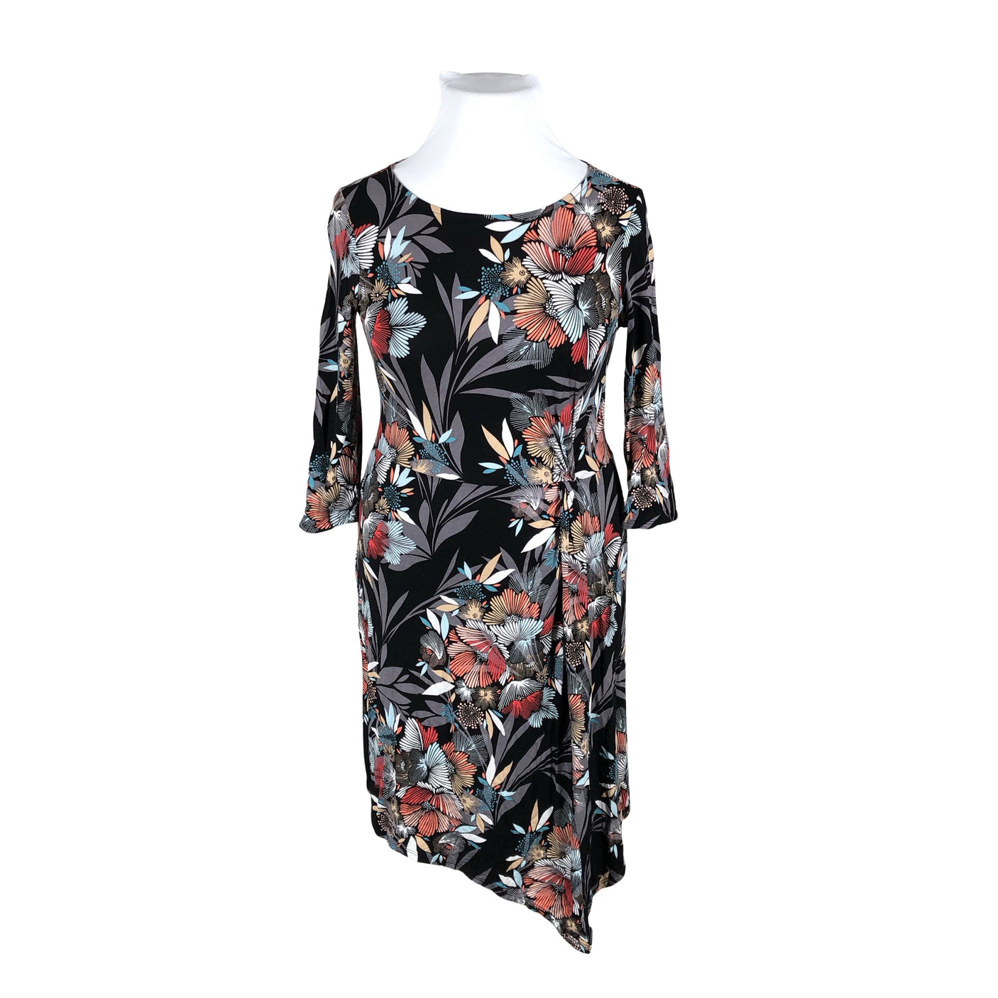 Unisex Wallis - Trikotaažist kleit, suurus 42 - Must (1)