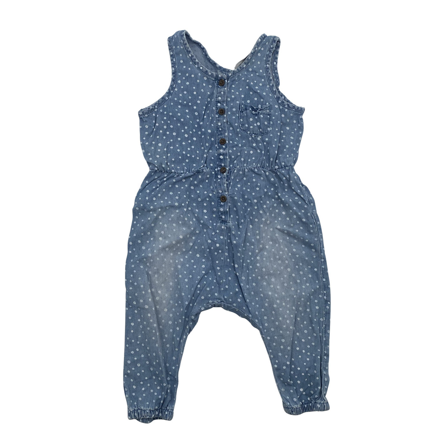 Unisex Lindex - Pükskostüüm, suurus 68 - 74 - Sinine (1)