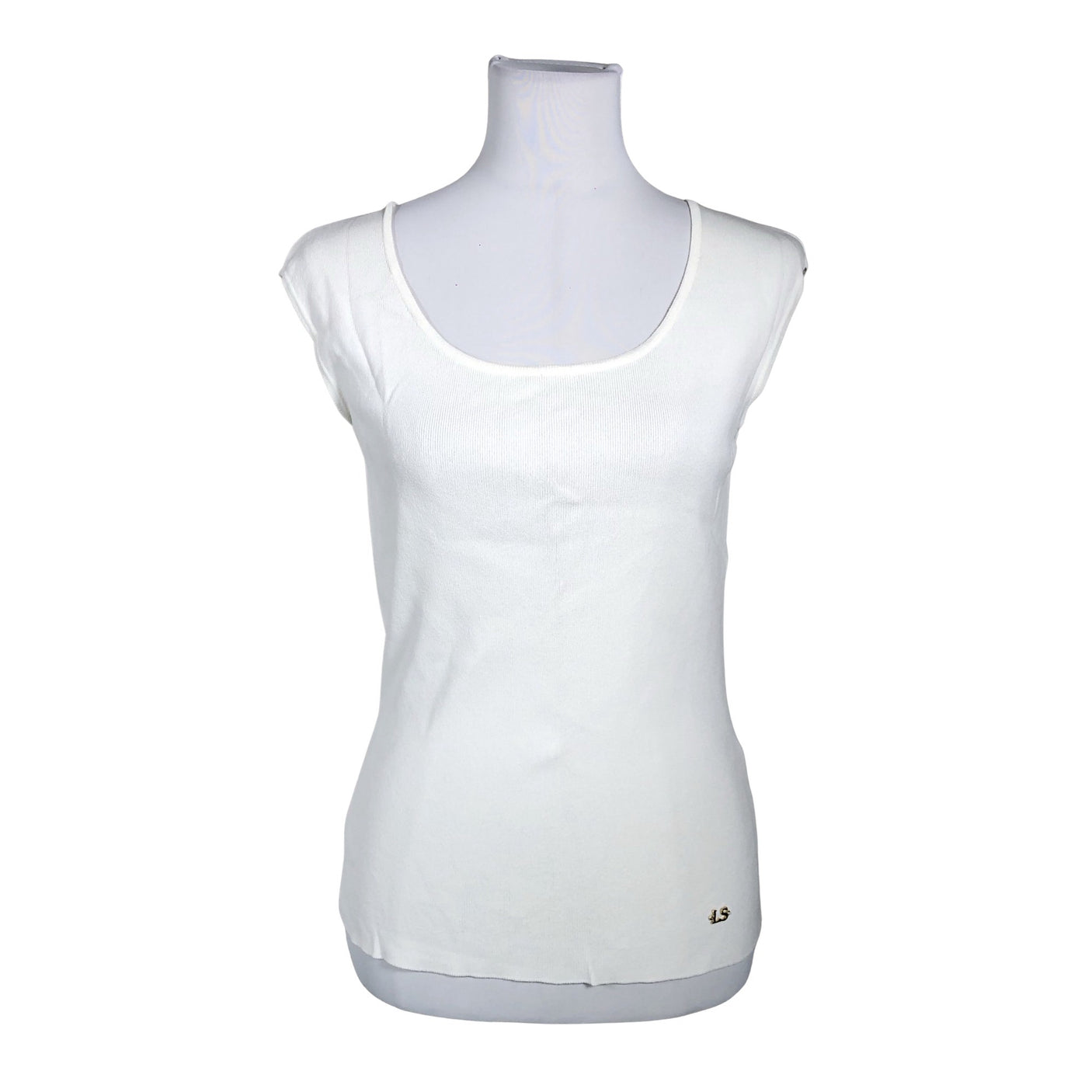 Unisex Luisa Spagnoli - Topp, suurus 38 - Valge (1)