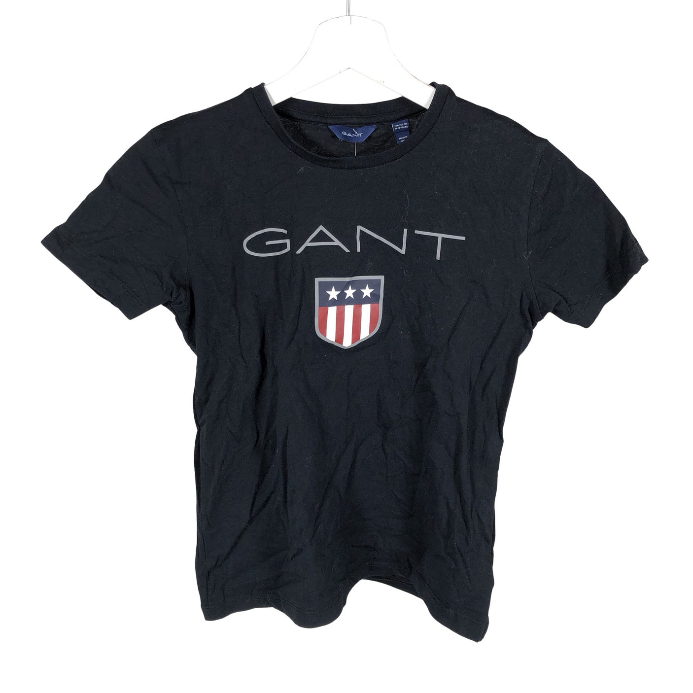Unisex Gant - T-särk, suurus 146 - 152 - Must (1)