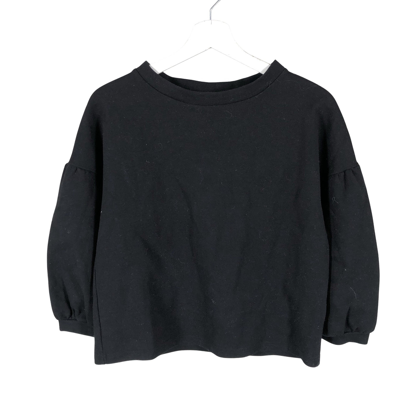 Unisex Nanso - Trikotaažist pluus, suurus 36 - Must (1)