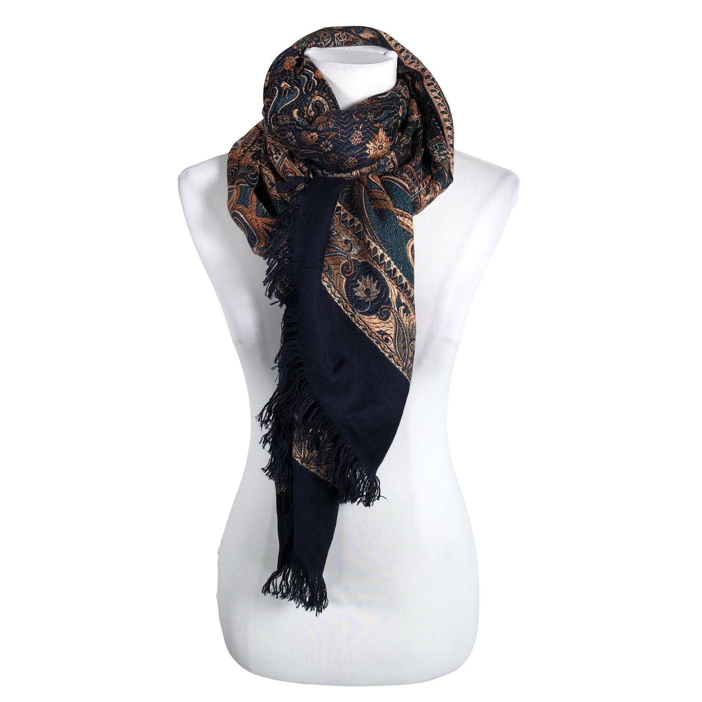 Unisex A+more - Õhuke sall, suurus Maxi - Sinine (1)