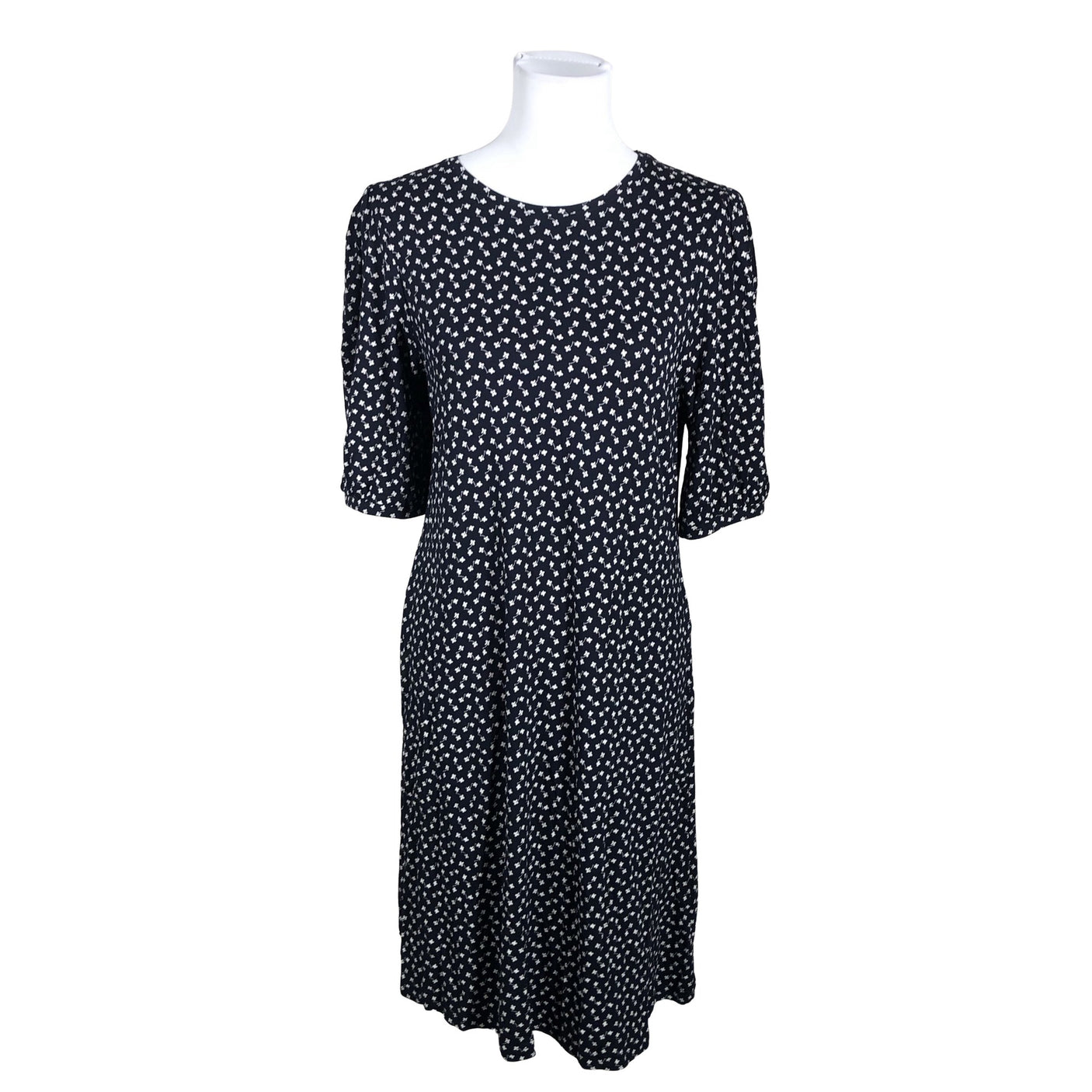 Unisex Nanso - Trikotaažist kleit, suurus 38 - Sinine (1)