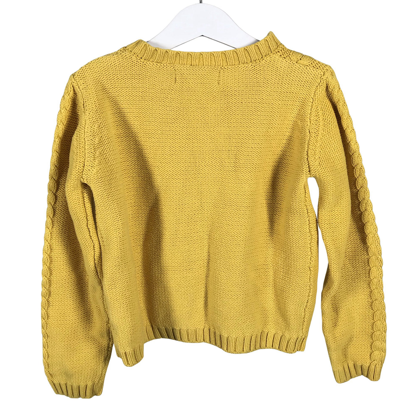 Unisex Holly & Whyte by Lindex - Kardigan, suurus 122 - 128 - Kollane (2)