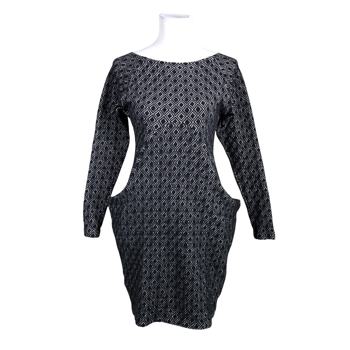 Unisex MUKA VA - Trikotaažist kleit, suurus 36 - Must (1)