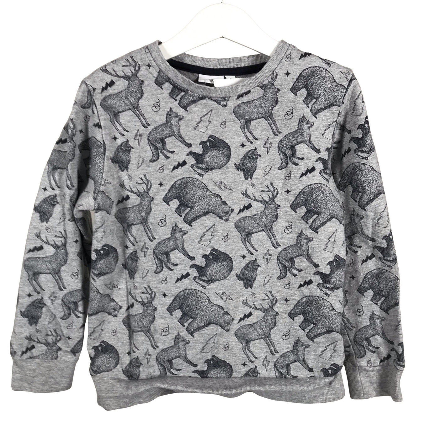 Unisex Mini Mize - Dressikangast pluus, suurus 122 - 128 - Hall (1)
