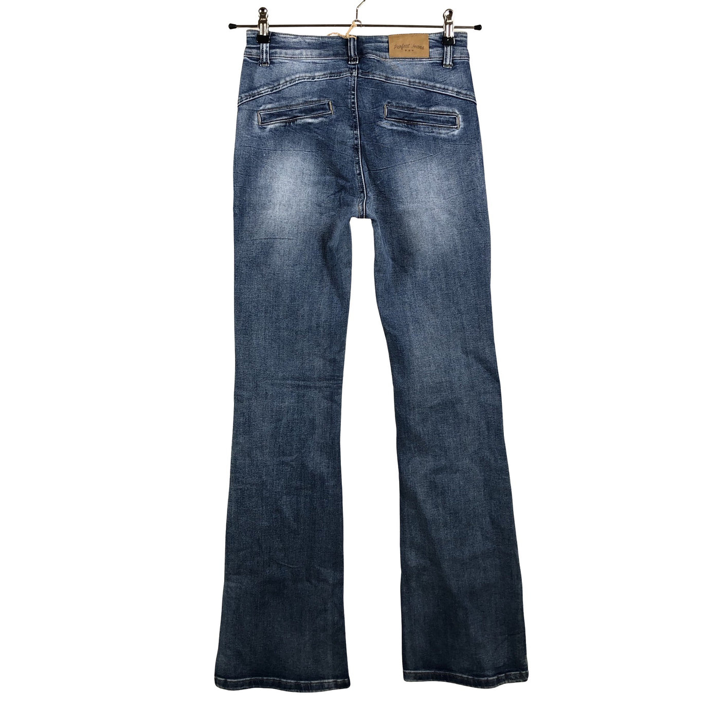 Unisex Perfect Jeans - Teksad, suurus 38 - Sinine (2)