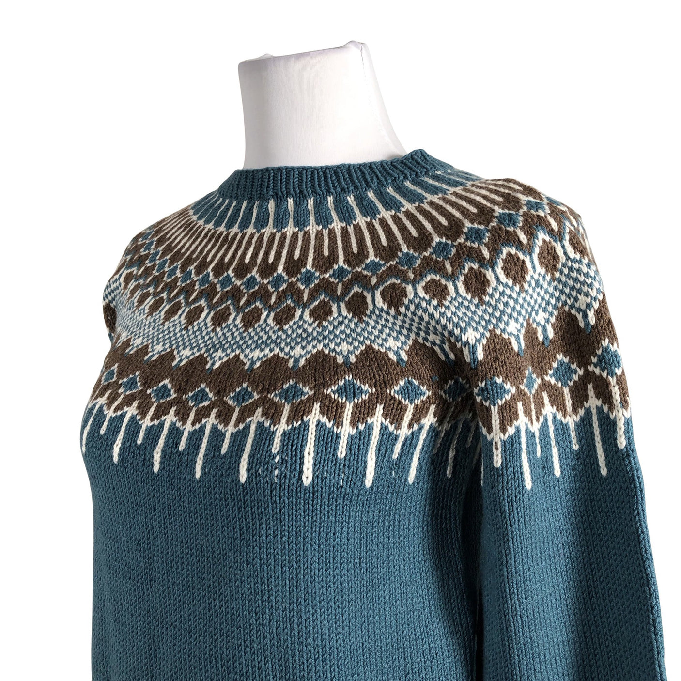 Unisex Handmade - Kampsun, suurus 36 - Sinine (2)