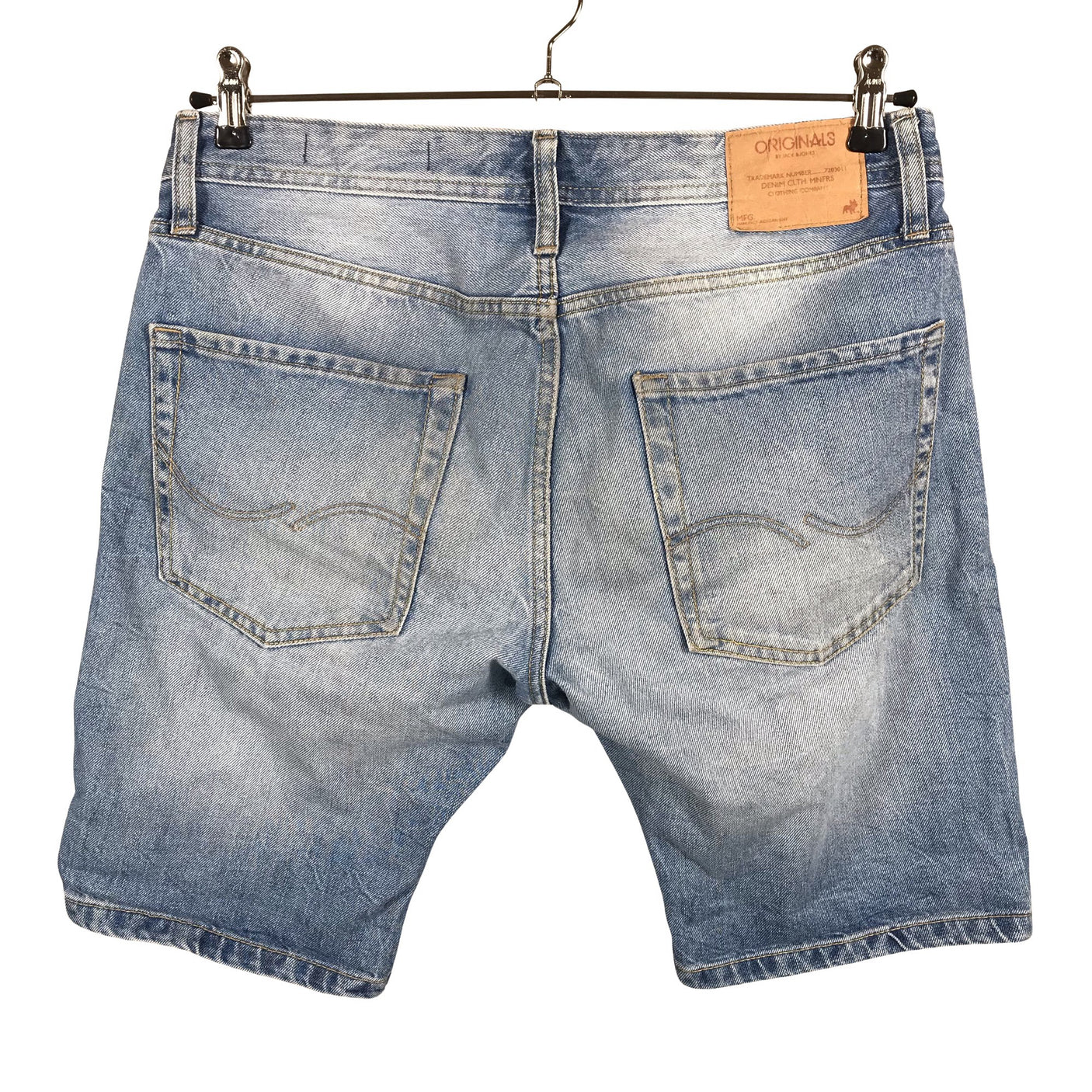 Unisex Jack & Jones - Teksast lühikesed püksid, suurus 46 - Sinine (2)