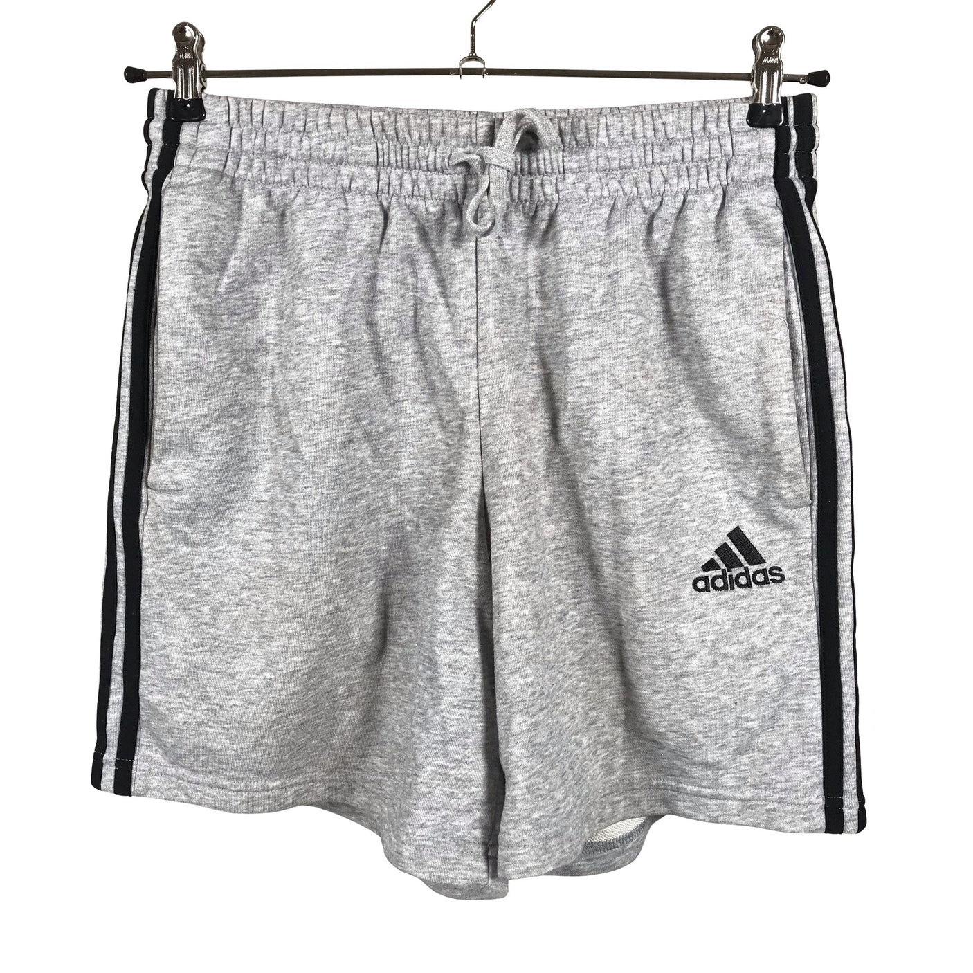Unisex Adidas - Dressikangast lühikesed püksid, suurus 38 - Hall (1)