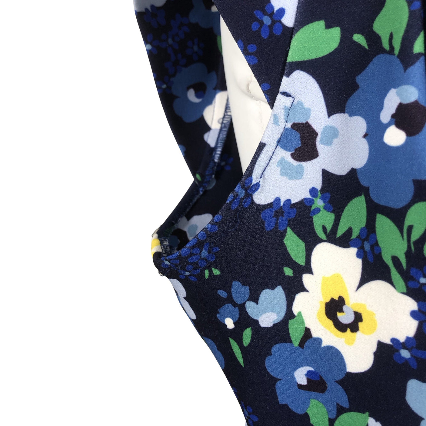 Unisex Lady Vintage - Trikotaažist kleit, suurus 46 - Sinine (2)