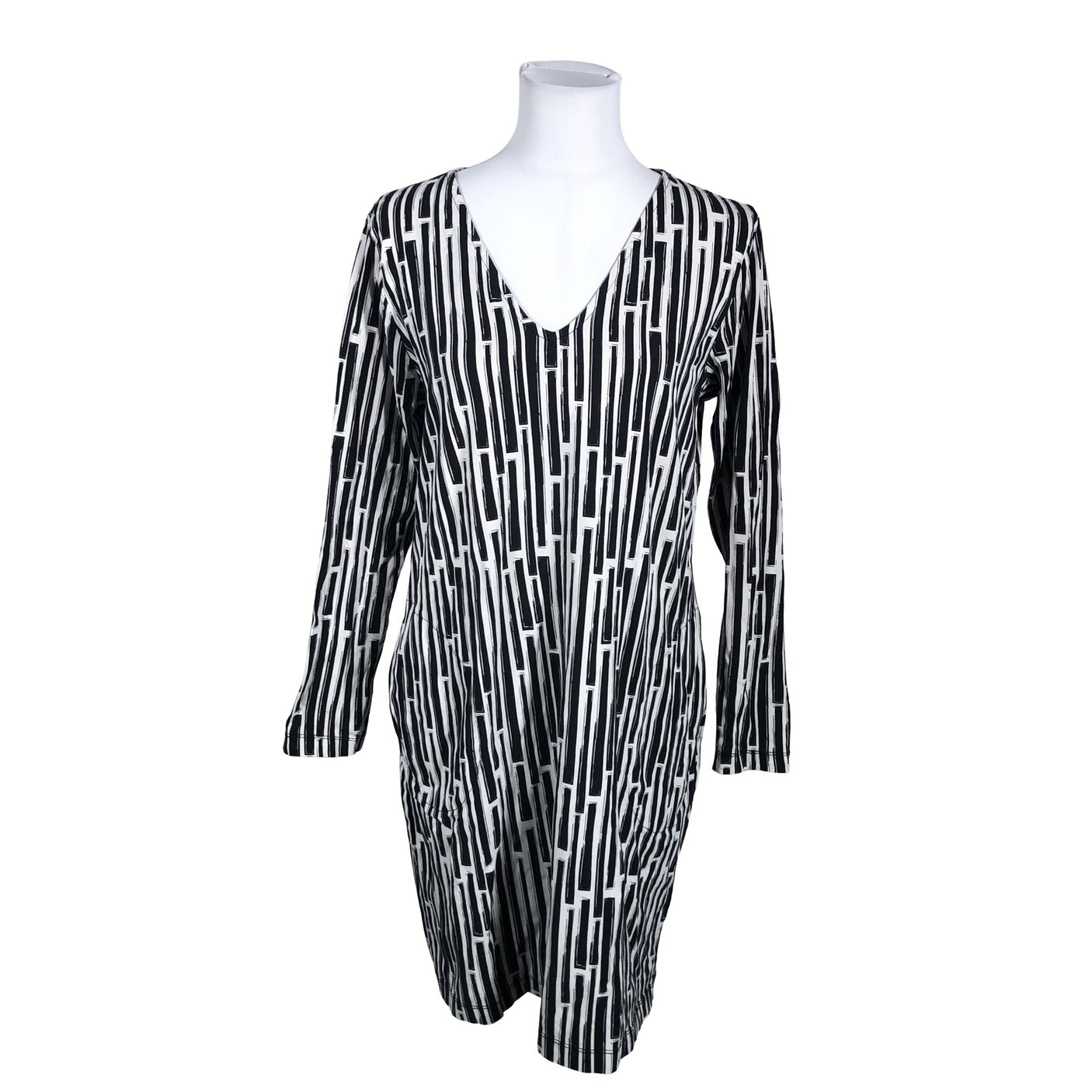 Unisex me&i - Trikotaažist kleit, suurus 40 - Valge (1)