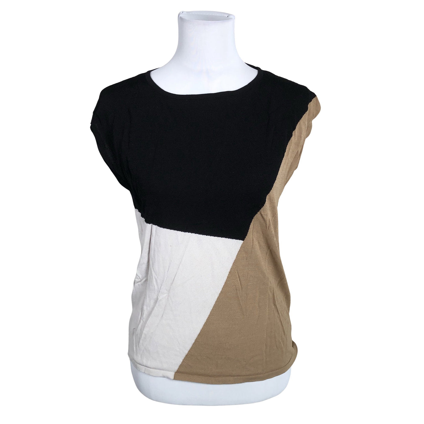Unisex Ril's - Kootud vest, suurus 38 - Must (1)