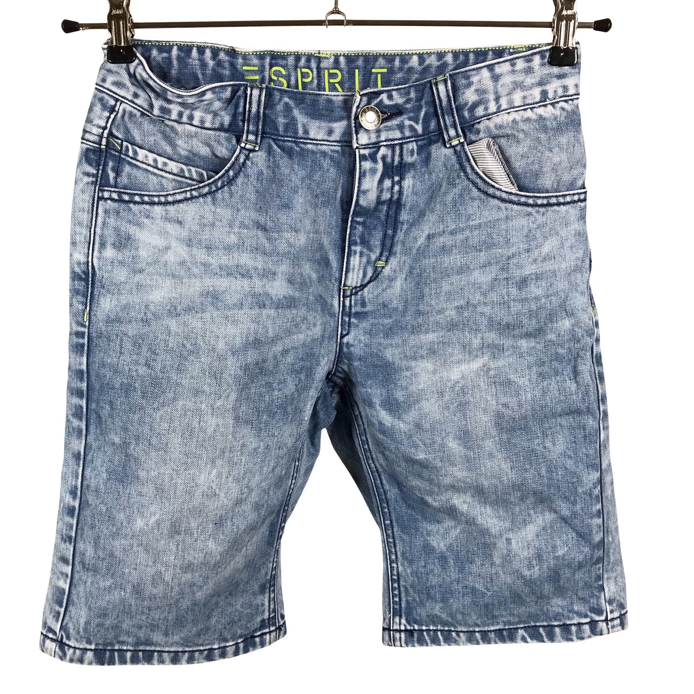 Unisex Esprit - Teksast lühikesed püksid, suurus 128 - 134 - Sinine (1)