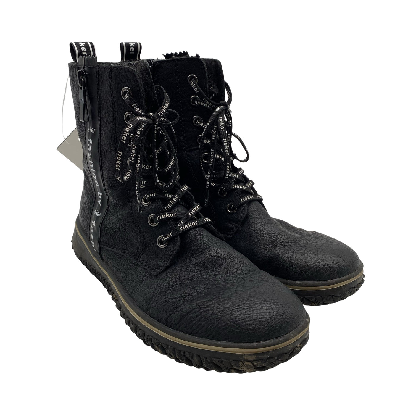 Unisex Rieker - Poolsaapad, suurus 39 - Must (2)