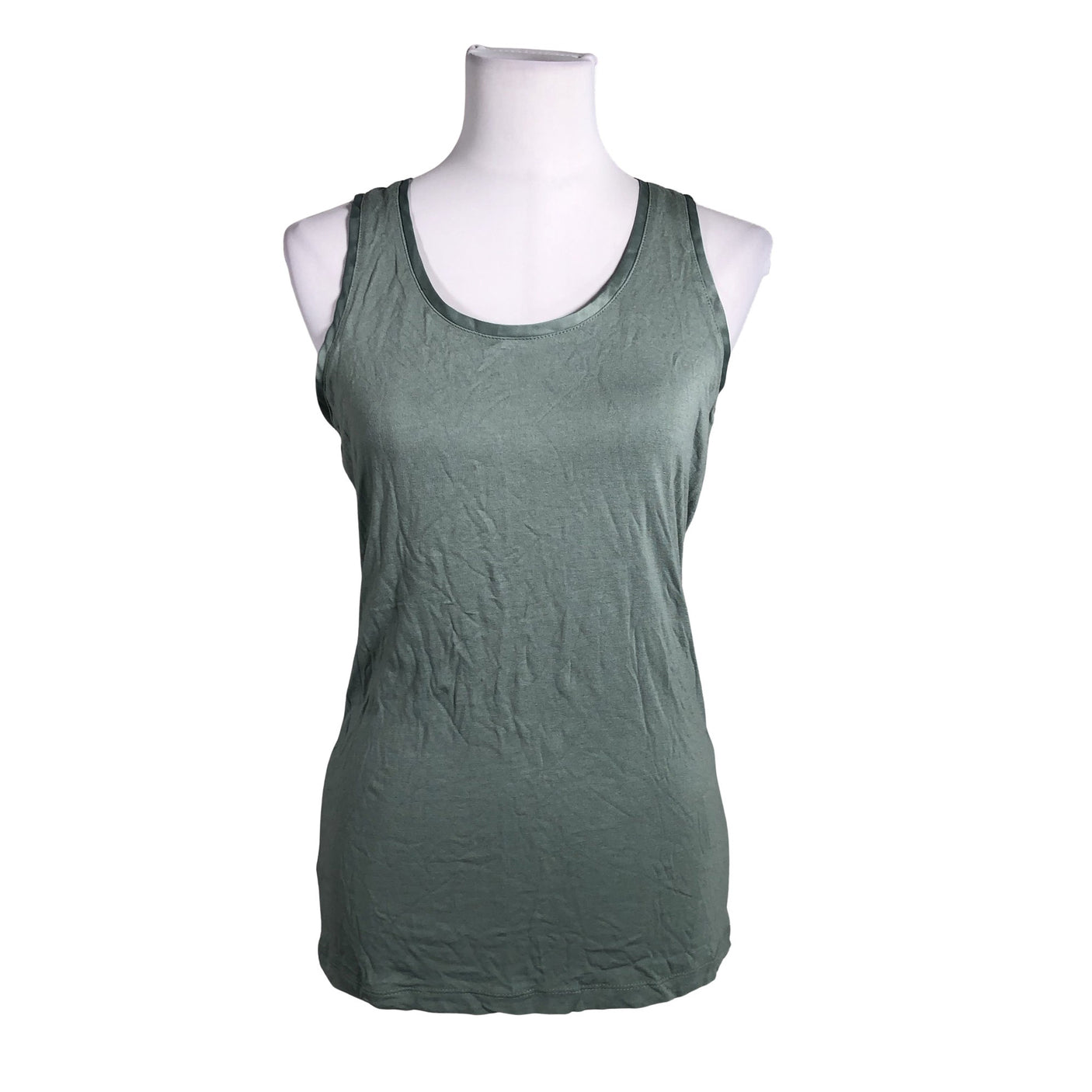 Unisex Bandolera - Trikotaažist topp, suurus 38 - Roheline (1)