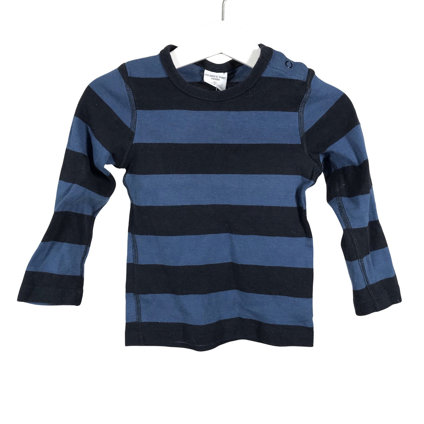 Unisex Polarn O. Pyret - Trikotaažist pluus, suurus 86 - 92 - Sinine (1)
