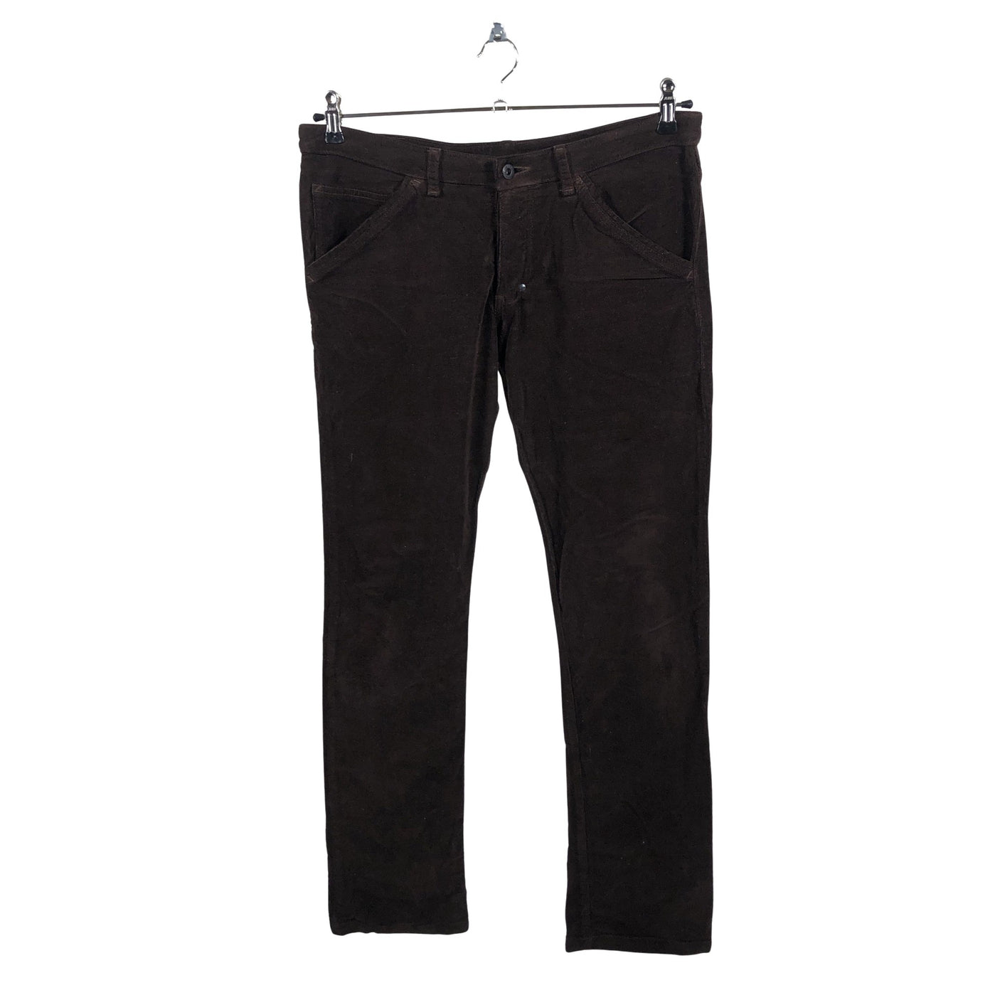 Unisex Rufskin - Sametpüksid, suurus W30 - Pruun (1)