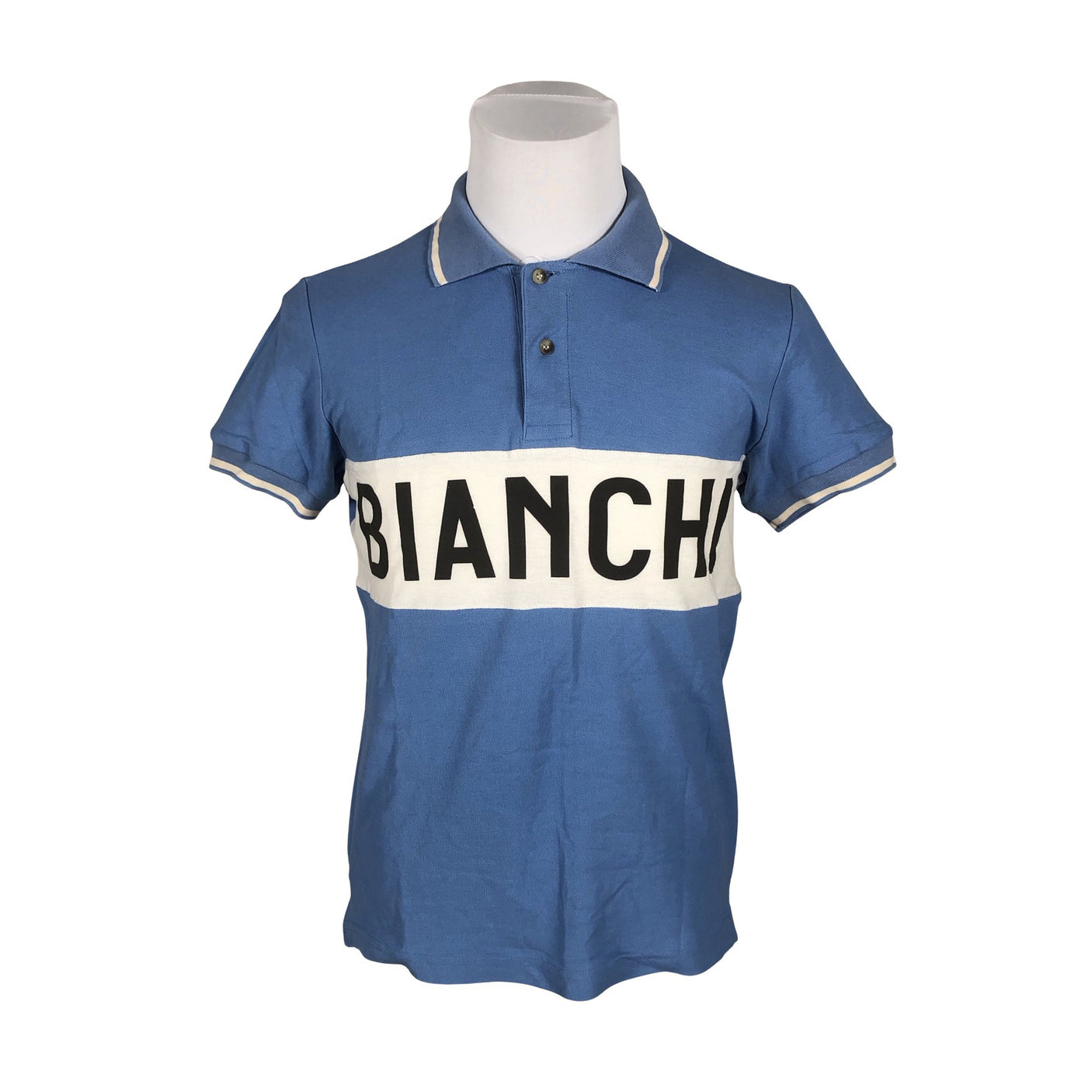 Unisex Bianchi Milano - Polosärk, suurus M - Helesinine (1)