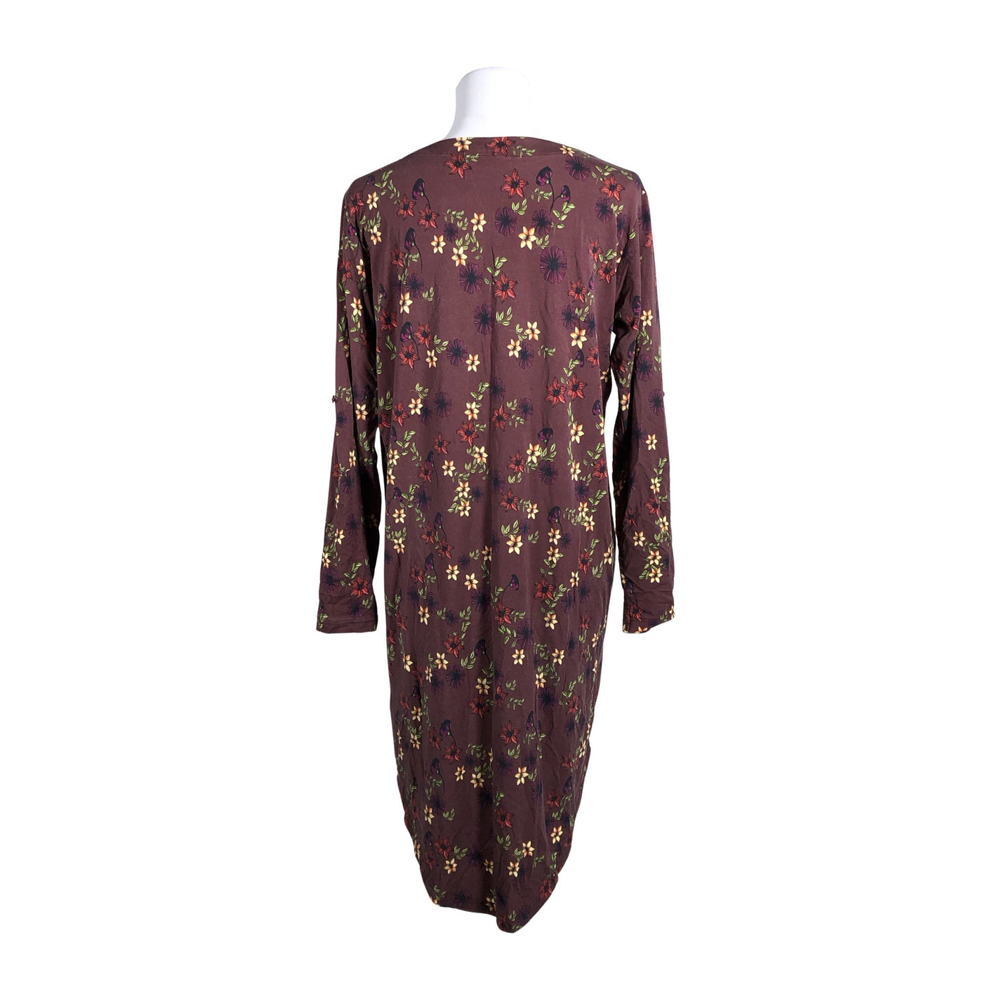 Unisex Blaa - Trikotaažist tuunika, suurus 38 - Pruun (2)