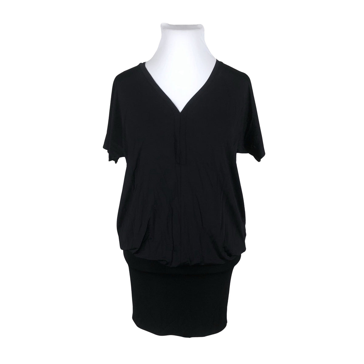 Unisex House of Lola - Trikotaažist kleit, suurus 42 - Must (1)