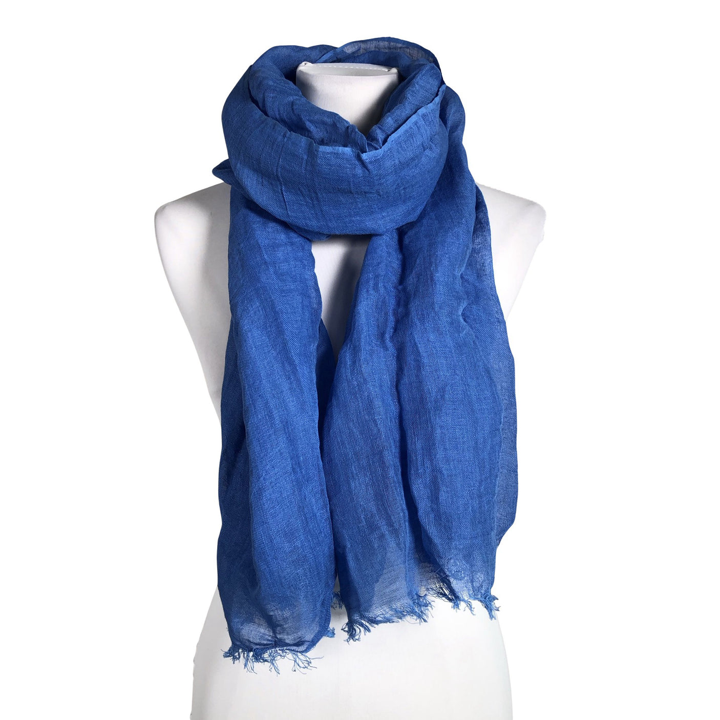 Unisex Lindex - Õhuke sall, suurus Maxi - Helesinine (1)