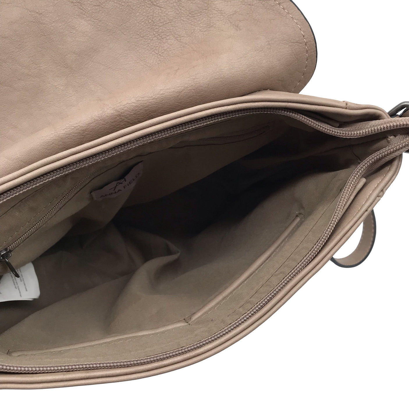 Unisex Anna Field - Õlakott, suurus Midi - Beige (2)