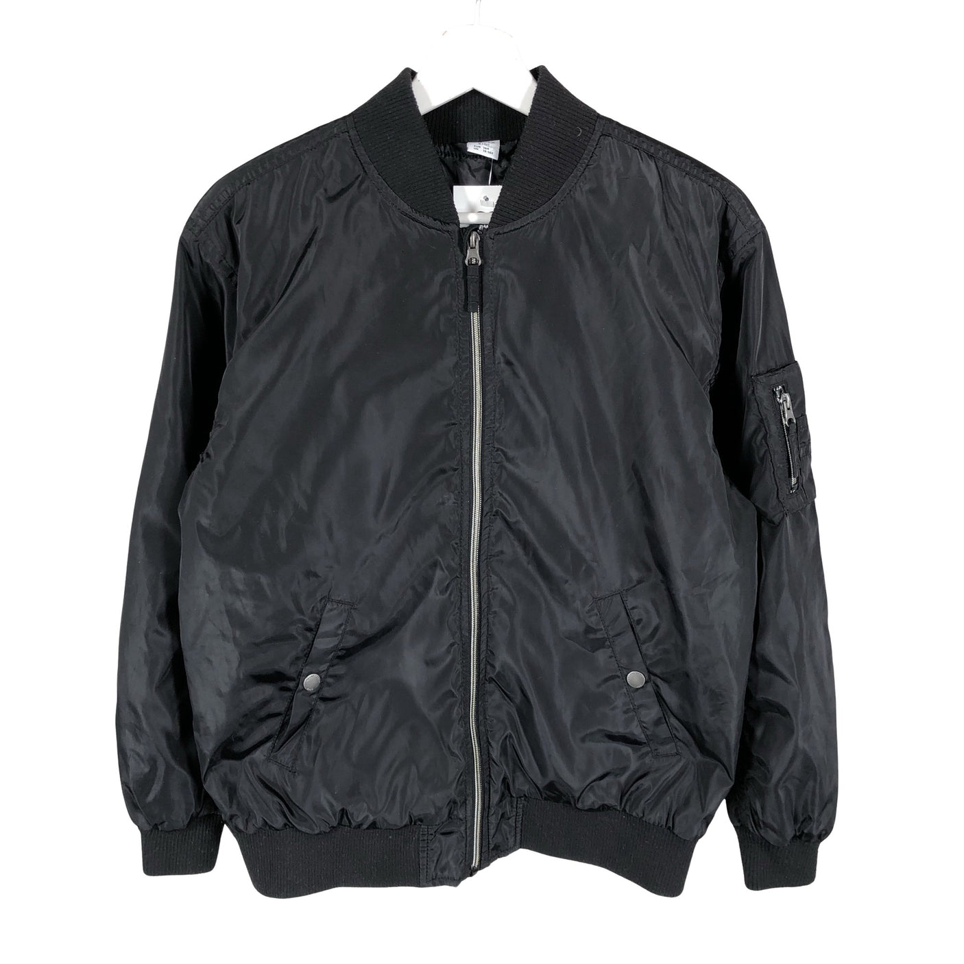 Unisex Lindex - Õhem talvejope, suurus 158 - 164 - Must (1)