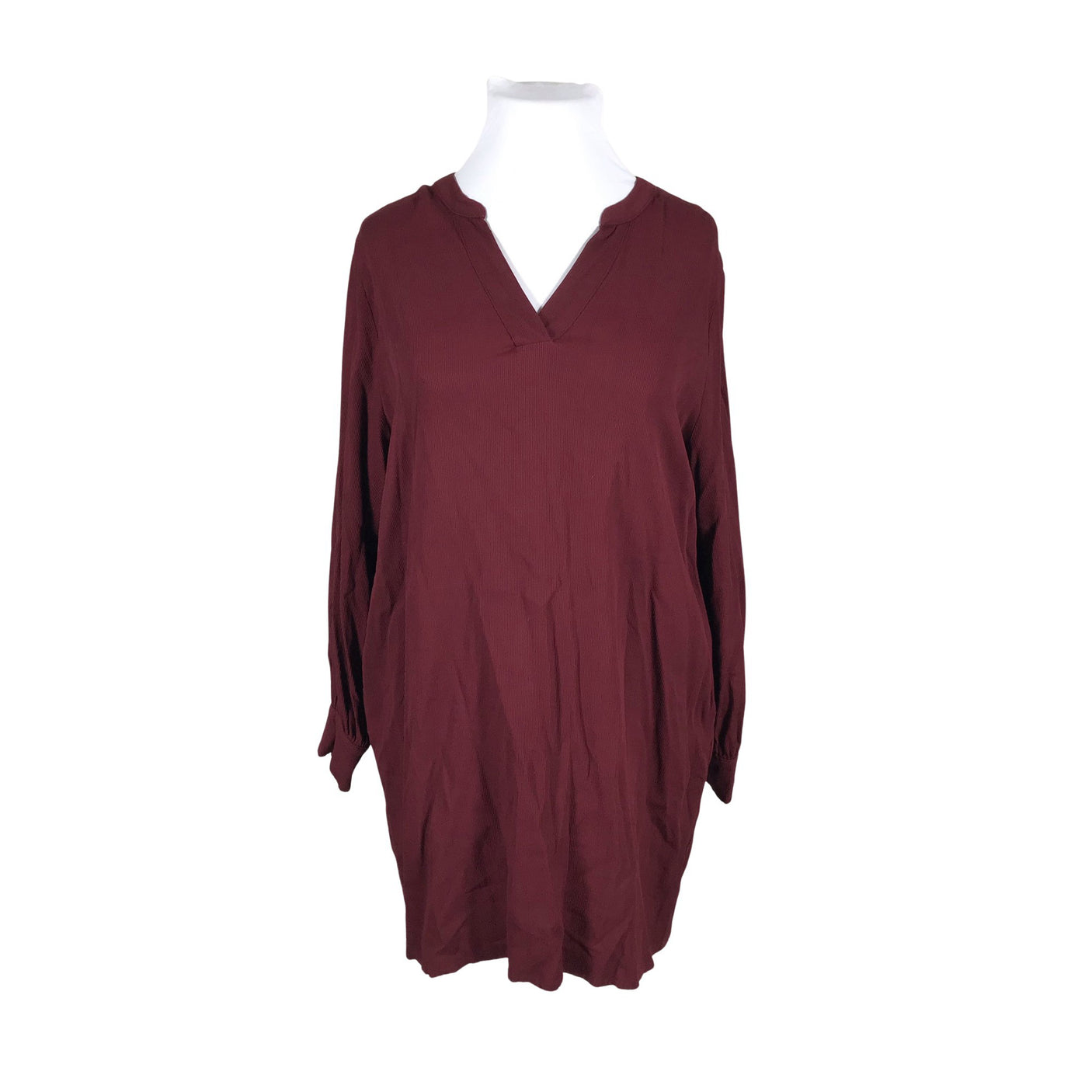 Unisex Nanso - Mitteveniv kleit, suurus 46 - Veinipunane (1)