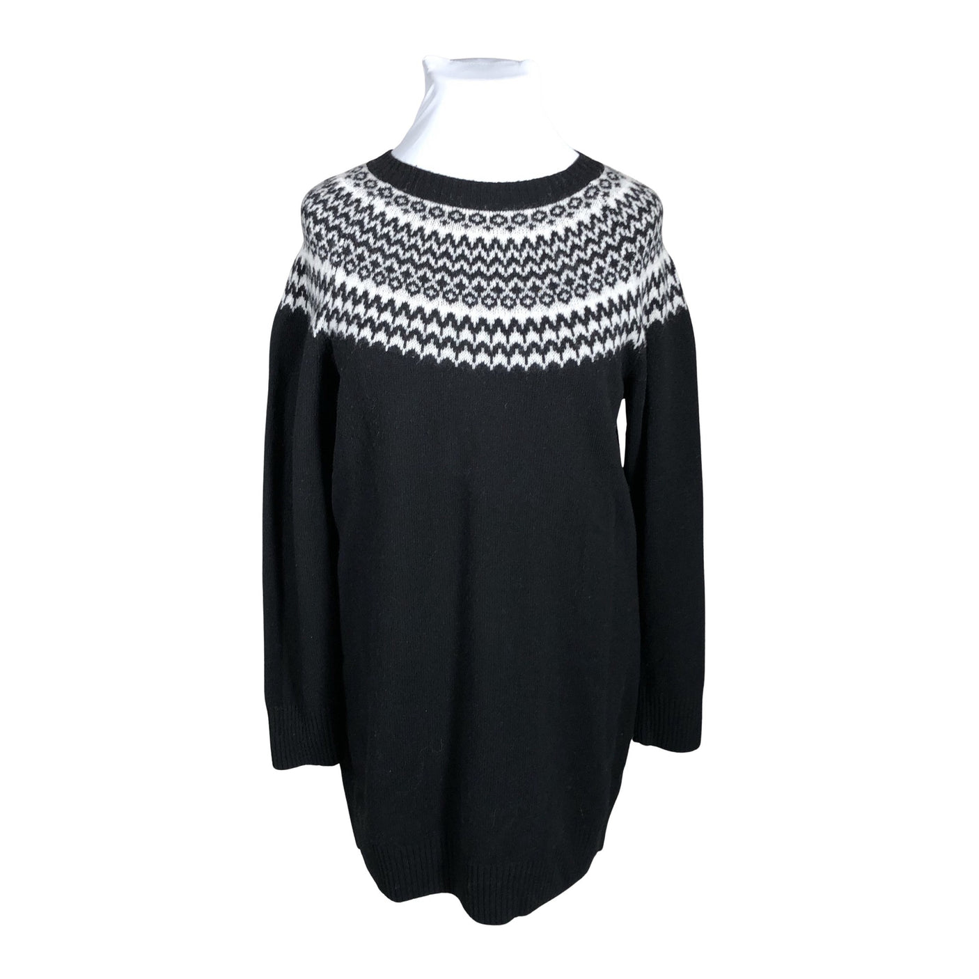 Unisex Nanso - Kootud kleit, suurus 48 - Must (1)