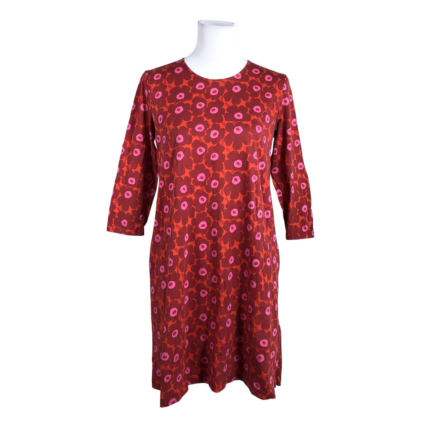 Unisex mariimekko - Trikotaažist kleit, suurus 36 - Punane (1)
