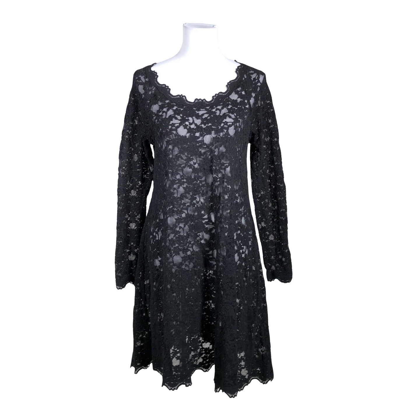 Unisex Rosemunde - Mitteveniv kleit, suurus 38 - Must (1)