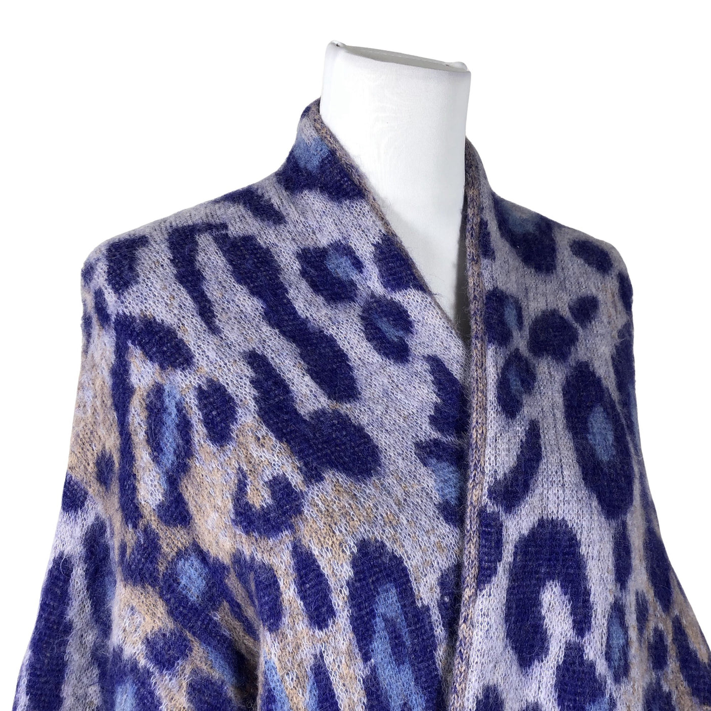 Unisex forte_forte - Kardigan, suurus 36 - Sinine (3)