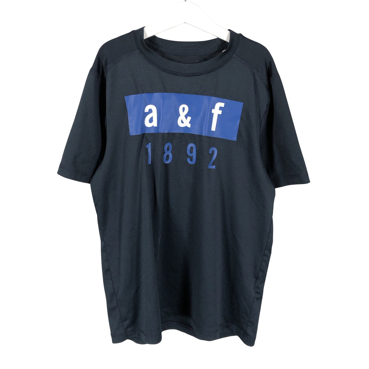 Unisex Abercrombie&Fitch - Spordisärk, lühikesed käised, suurus 146 - 152 - Must (1)