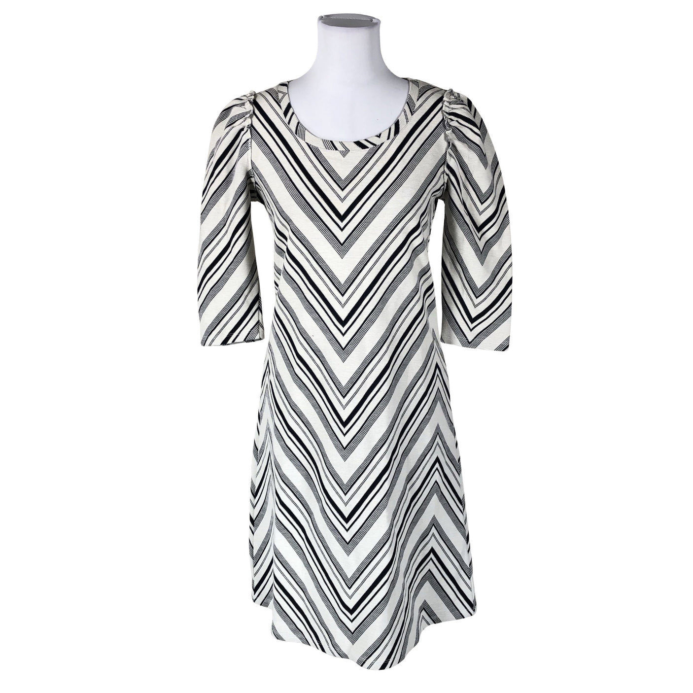 Unisex Cream - Trikotaažist kleit, suurus 34 - Must (1)