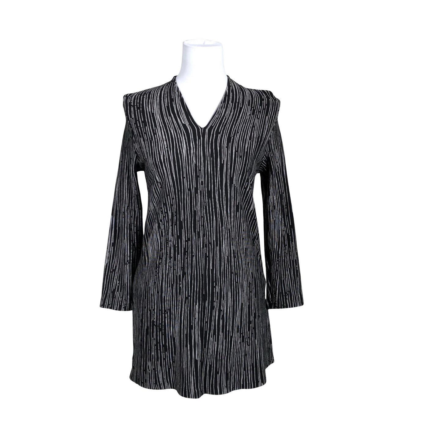 Unisex Voglia - Trikotaažist tuunika, suurus 38 - Must (1)