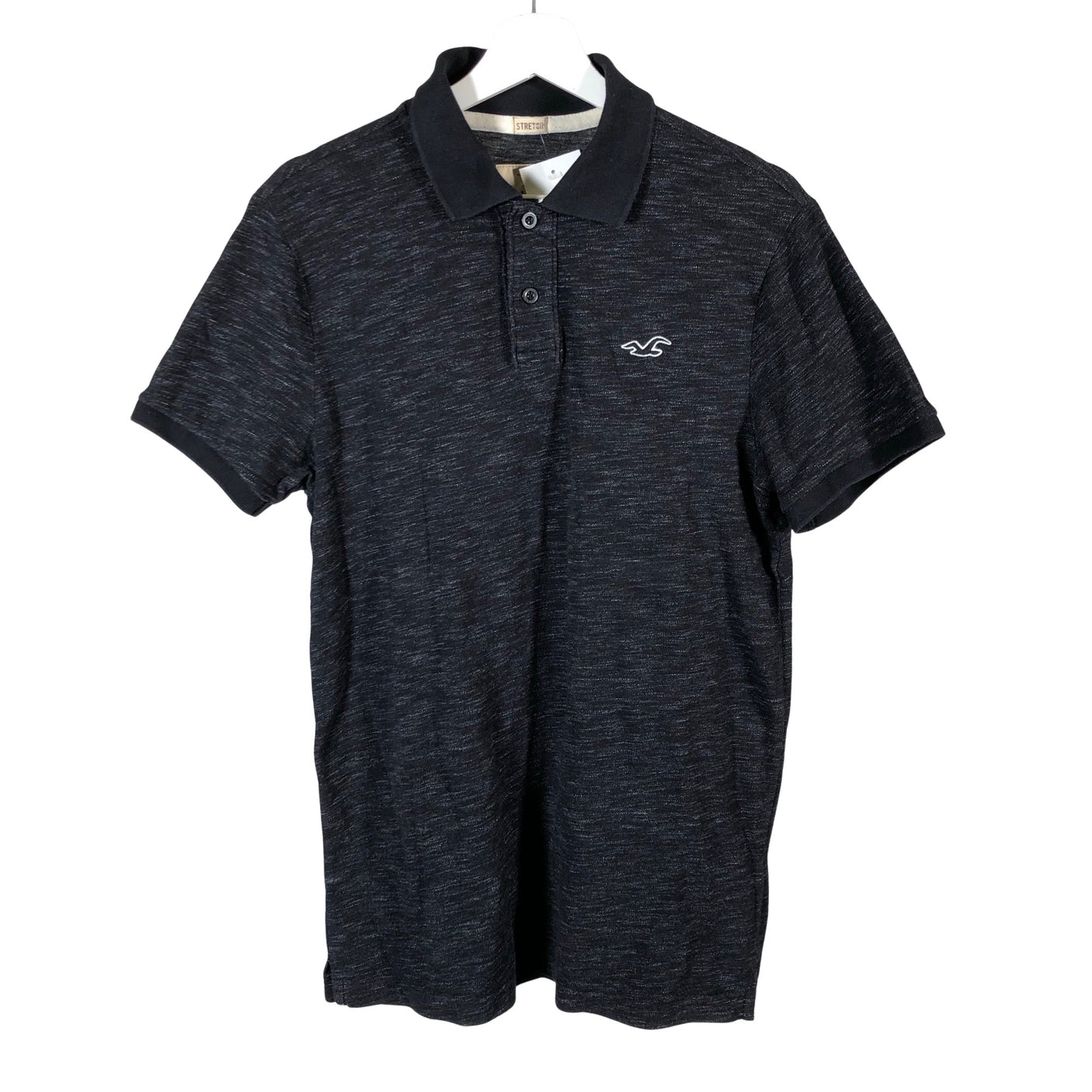 Unisex Hollister - Polosärk, suurus M - Must (1)