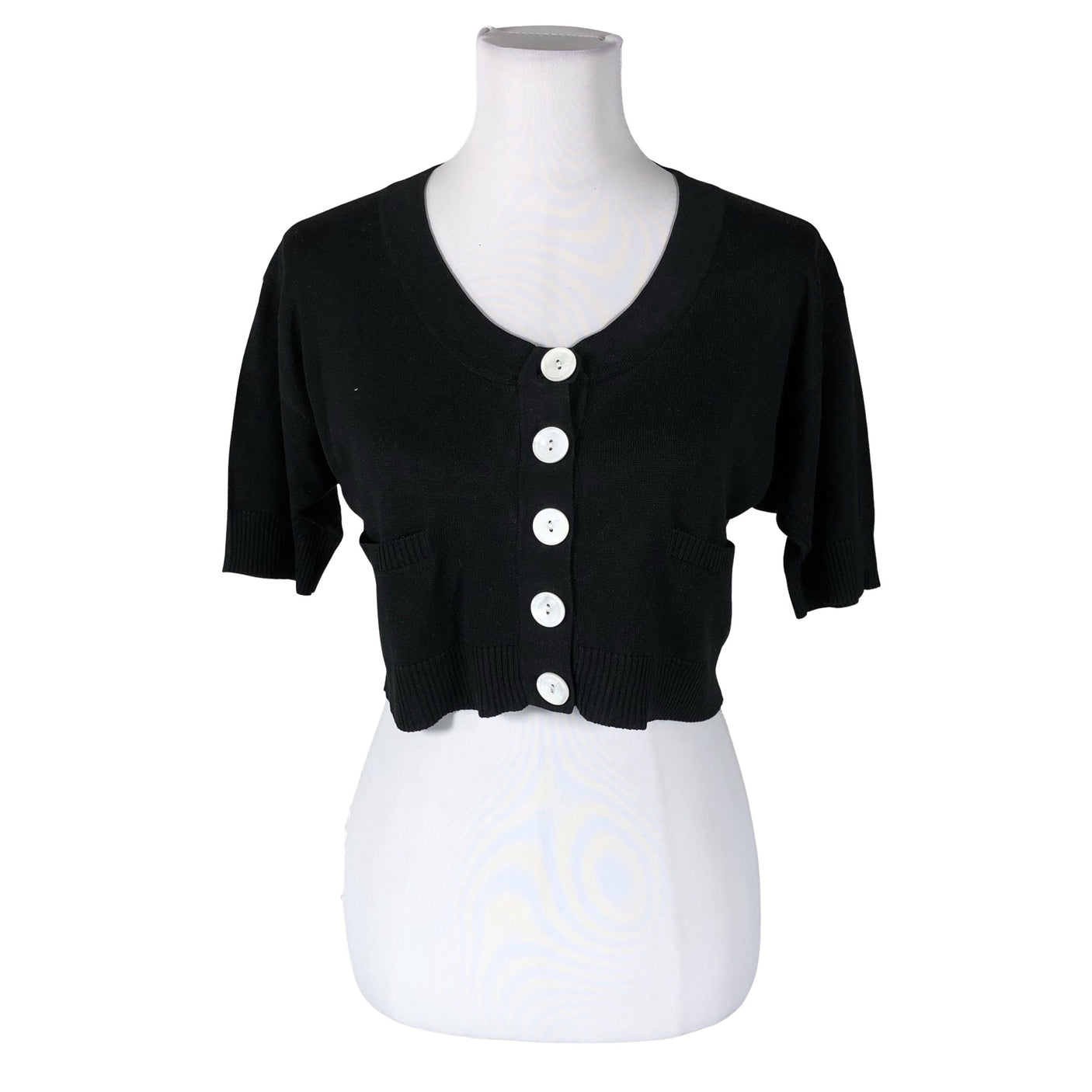 Unisex Marimekko - Kootud boolero, suurus 38 - Must (1)