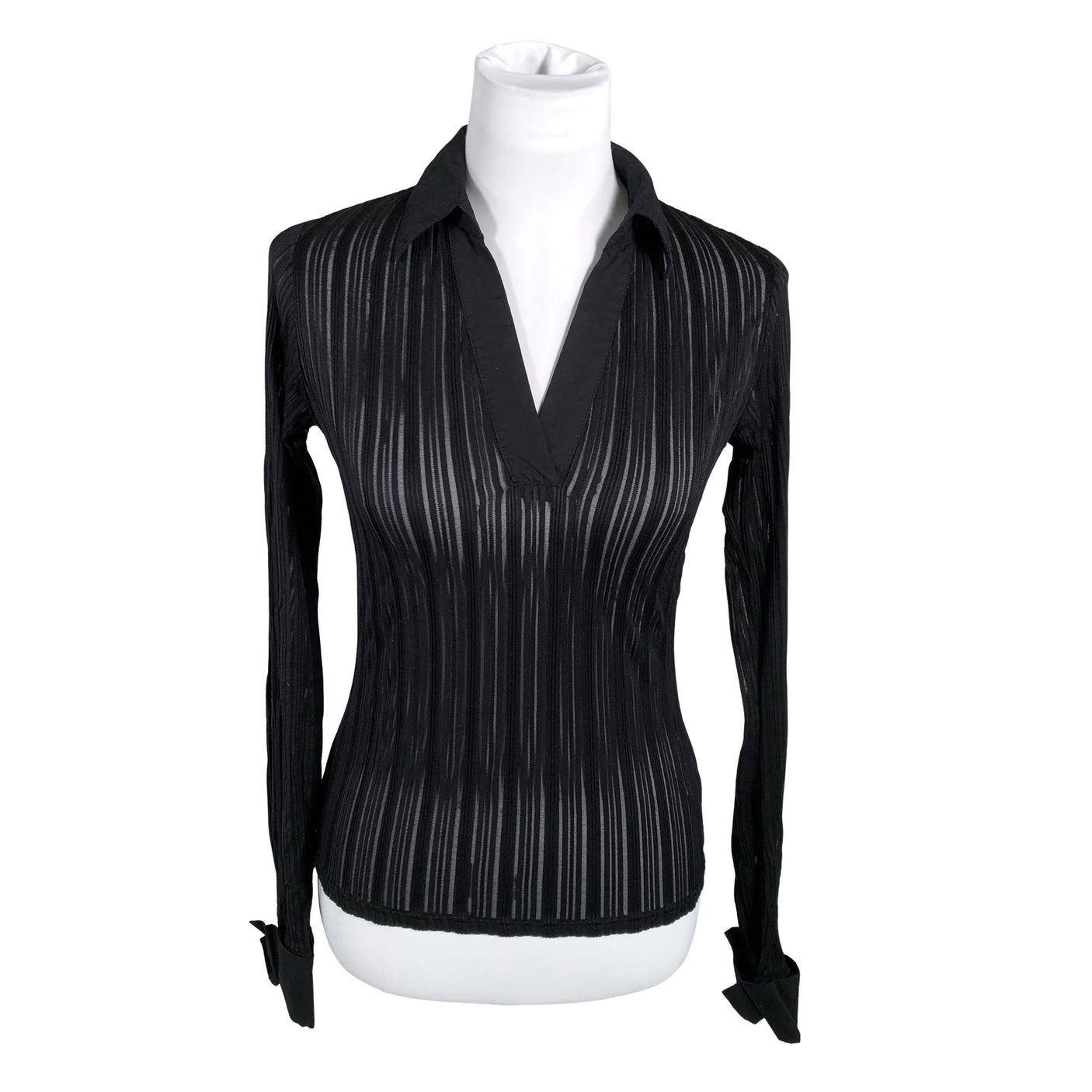 Unisex Peppercorn - Trikotaažist pluus, suurus 36 - Must (1)