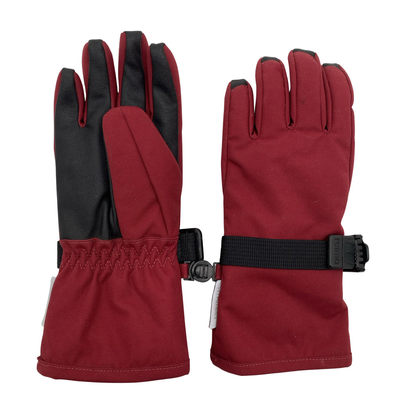 Unisex Reima - Talvekindad, suurus 4 - 5 vuotta - Veinipunane (1)