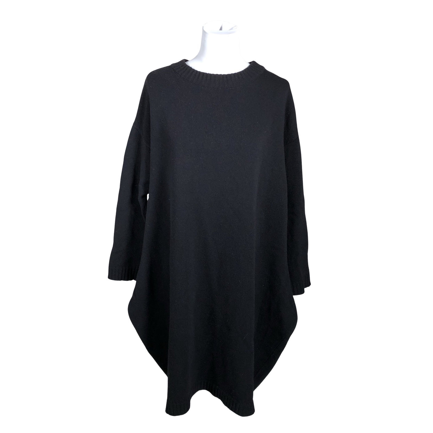 Unisex Papu - Kootud kleit, suurus 38 - Must (1)