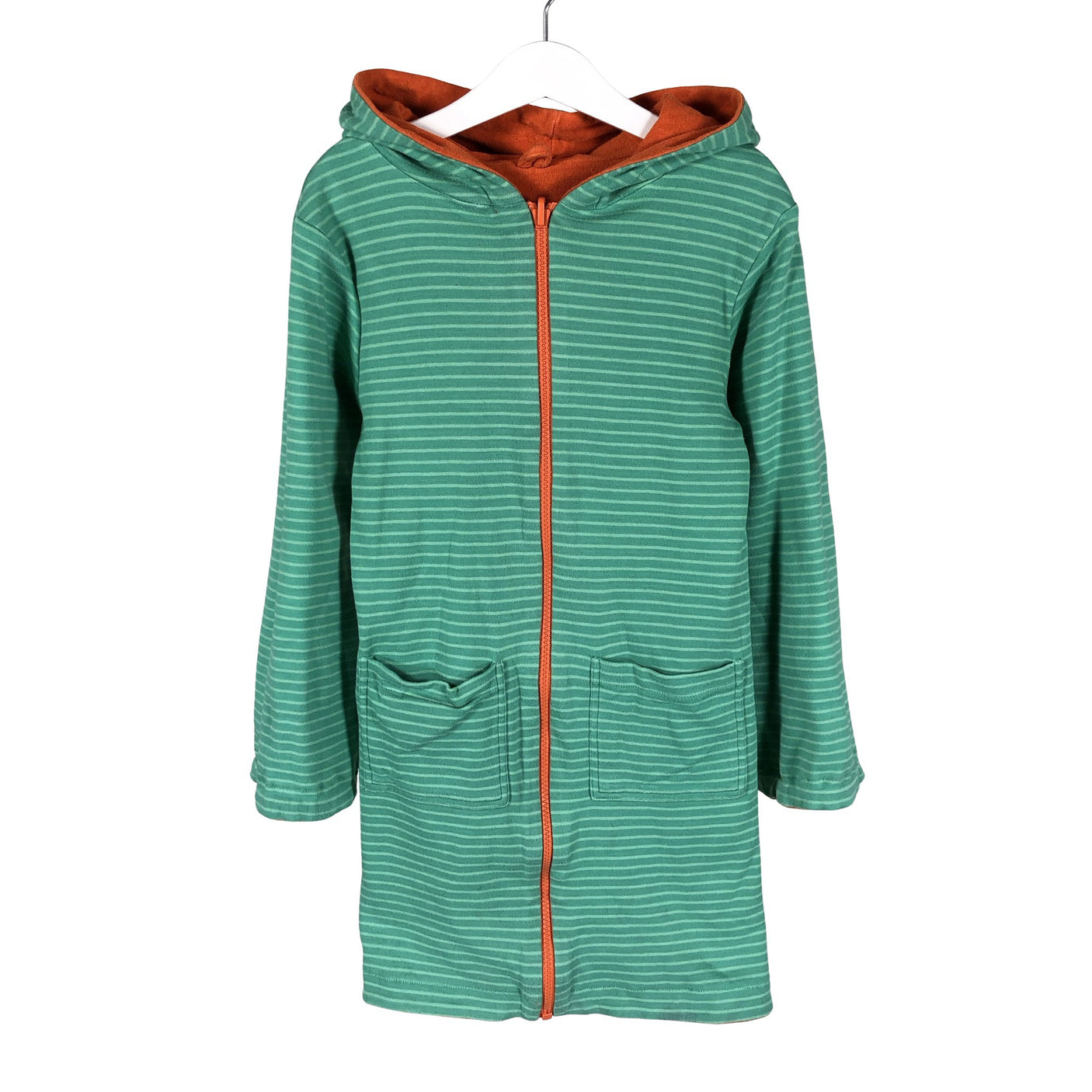 Unisex Geggamoja - Hommikumantel, suurus 110 - 116 - Oranž (2)