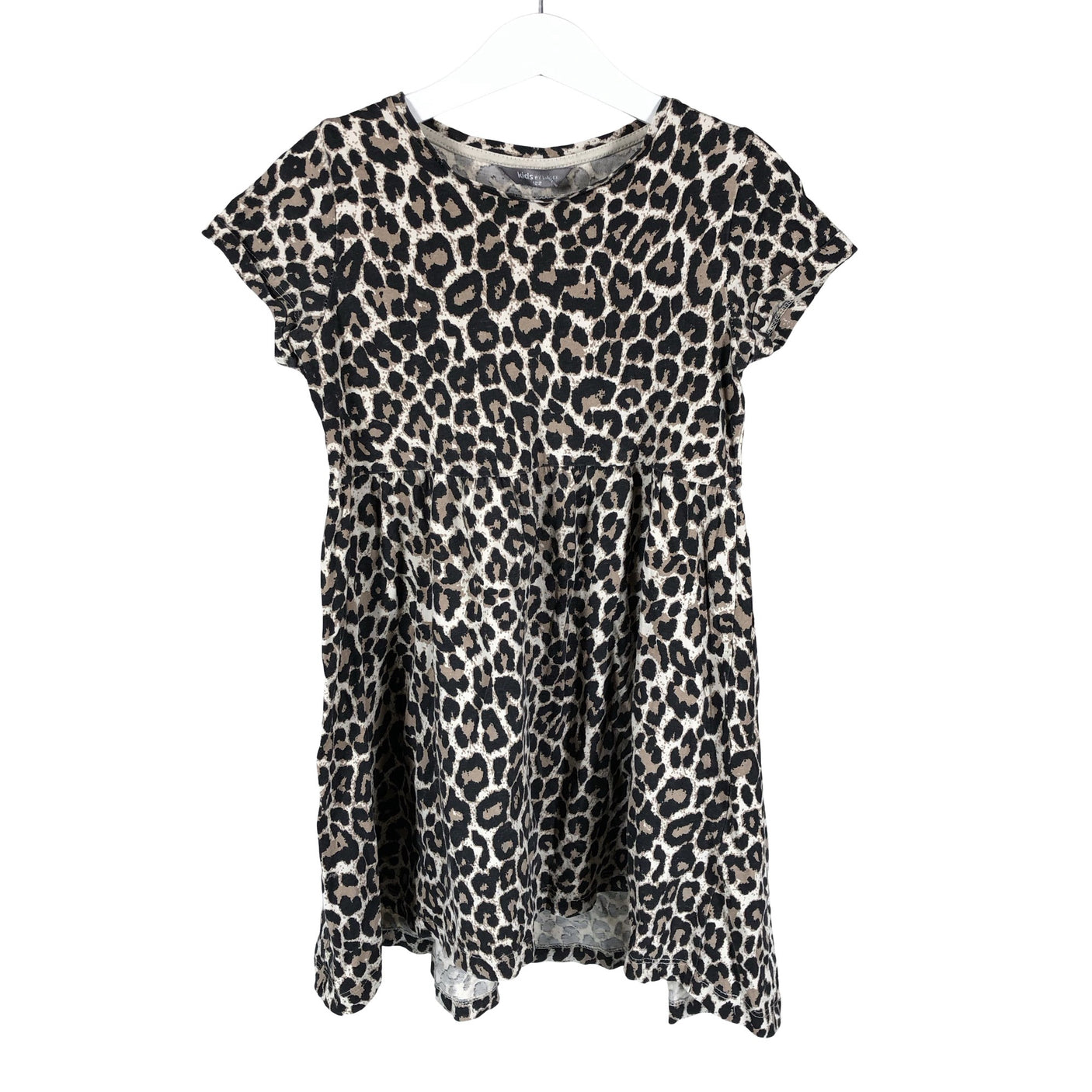 Unisex Lindex - Trikotaažist kleit, suurus 116 - 122 - Beige (1)