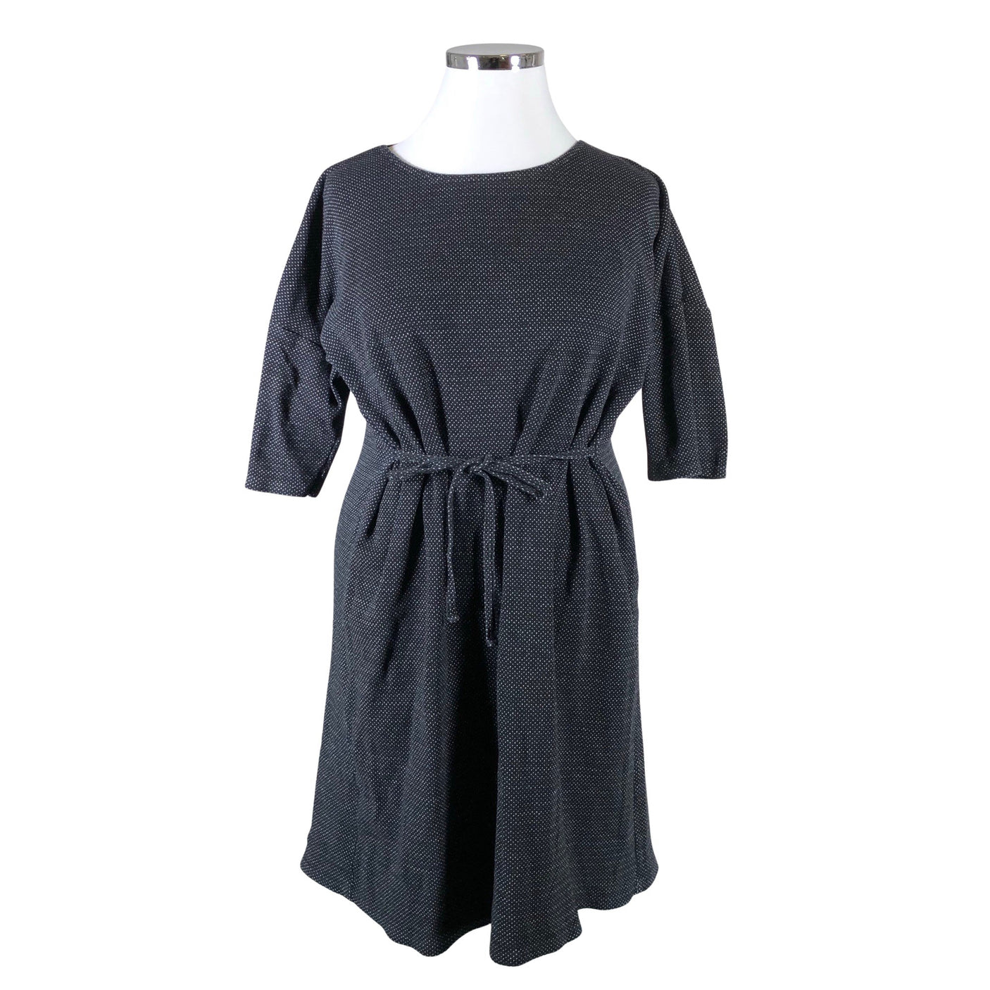 Unisex Lumoan - Trikotaažist kleit, suurus 42 - Must (1)